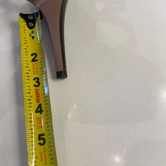 Prada platform sandal. Black patent , 3 inch heel with 1 inch platform. - Picture 6 of 6